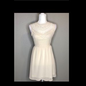 Divided by H&M Cream Lace Dress